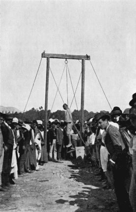 TUNISIA UNDER THE FRENCH—AN EXECUTION.
