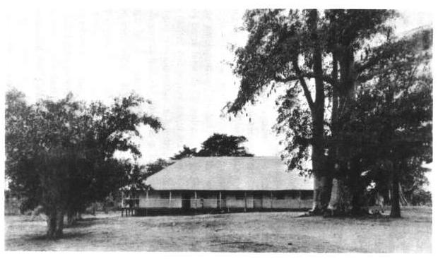 THE AMERICAN MISSION HOUSE AT LEOPOLDVILLE.