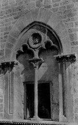 XXVI. Window in the Church of S. Teresia, Trani, Italy.