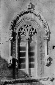 XXVII. Window in the Façade of the Basilica at Altamura, Italy.