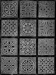 XXXIX. Portion of the Pavement in the Church of San Miniato al Monte, Florence, Italy.