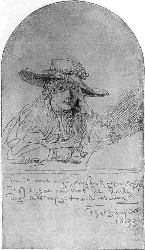 Abb. 51. Rembrandts Frau Saskia van Ulenburgh