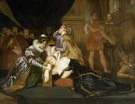 The execution of Mary, Queen of Scots, Abel de Pujol