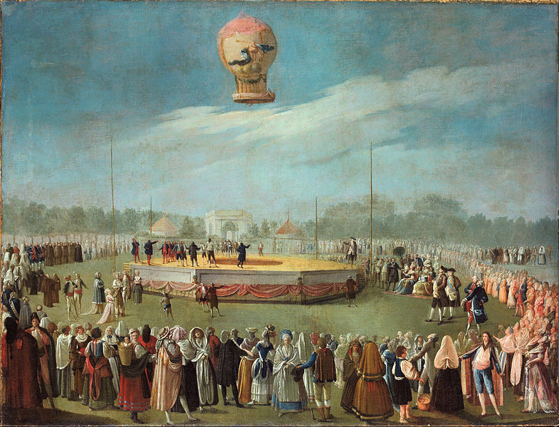 Ascent of a Balloon in the Presence of the Court of Charles IV, Antonio Carnicero