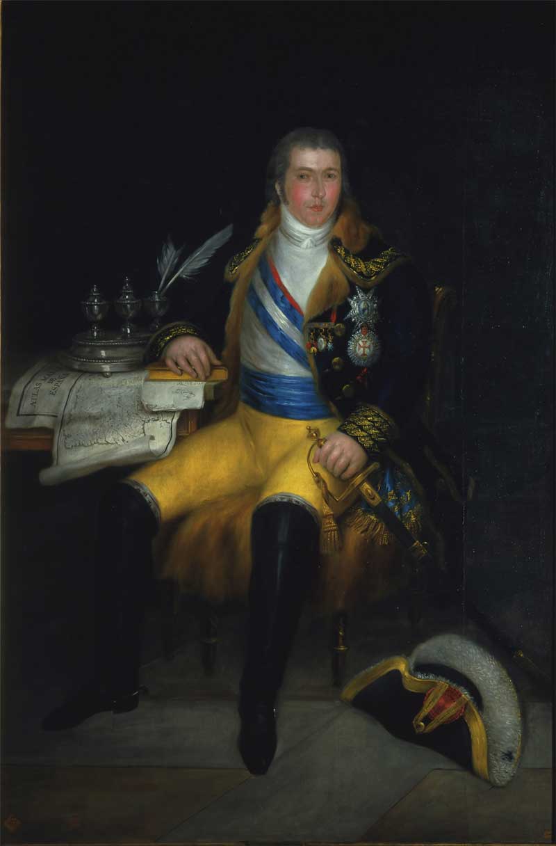 Portrait of Don Manuel Godoy, Antonio Carnicero
