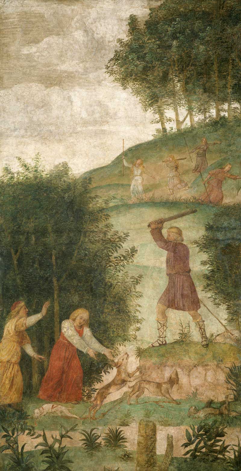 Cephalus Punished at the Hunt. Bernardino Luini