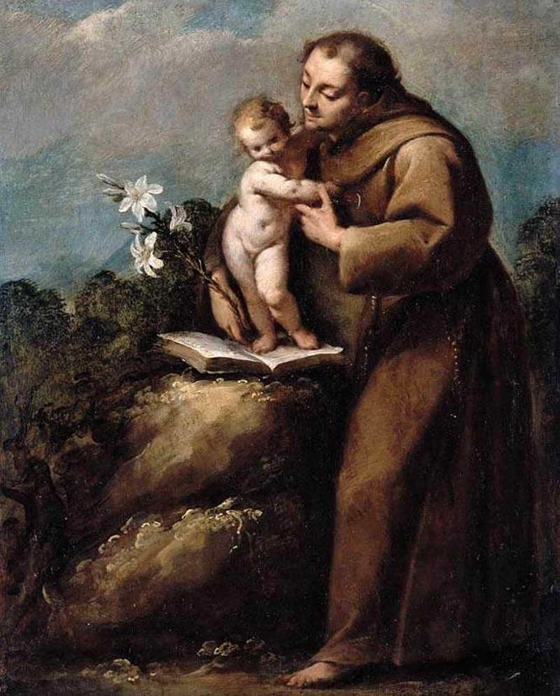 St Anthony of Padua and the Infant Christ. Carlo Francesco Nuvolone