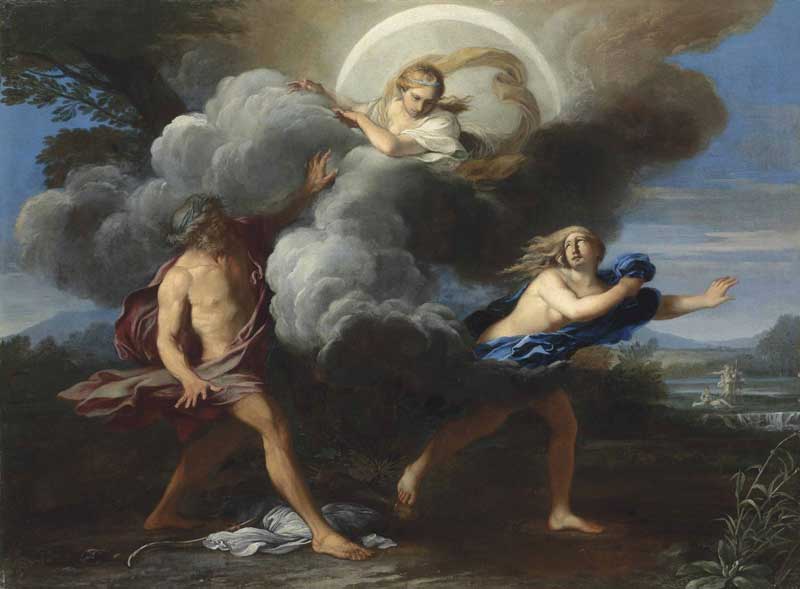 Alpheus and Arethusa. Carlo Maratta
