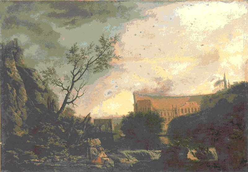 Landscape. Charles François Lacroix de Marseille