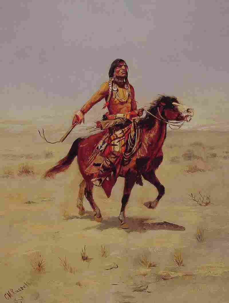 Indian Rider, Charles Marion Russell