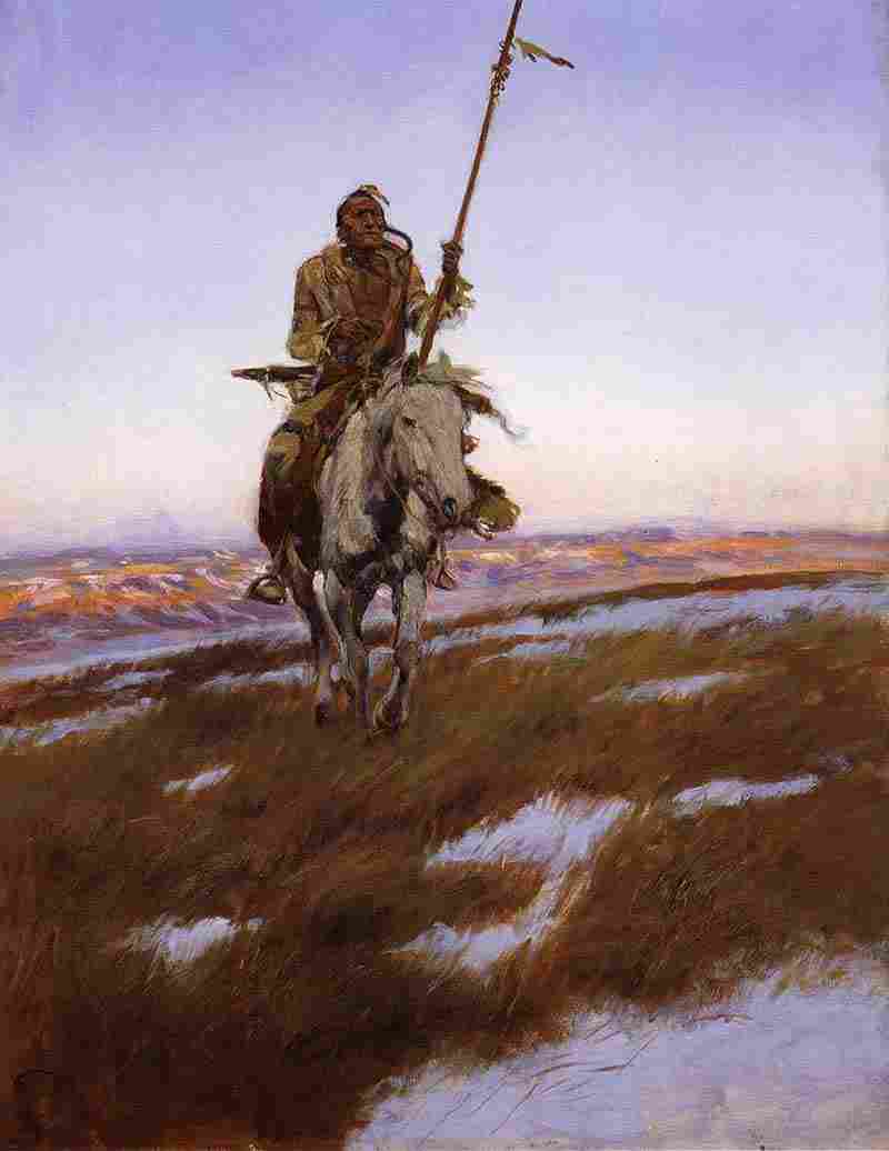 A Cree Indian, Charles Marion Russell