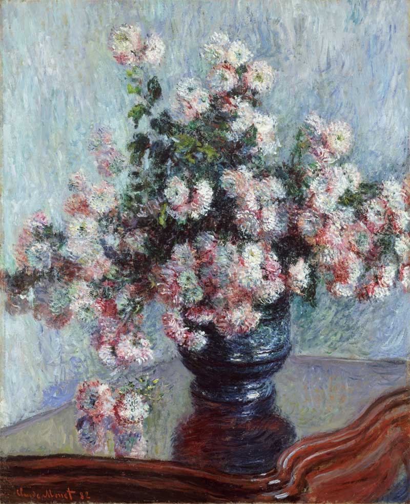 Chrysanthemums. Claude Monet