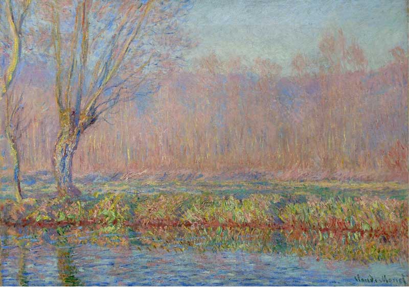 The Willow. Claude Monet