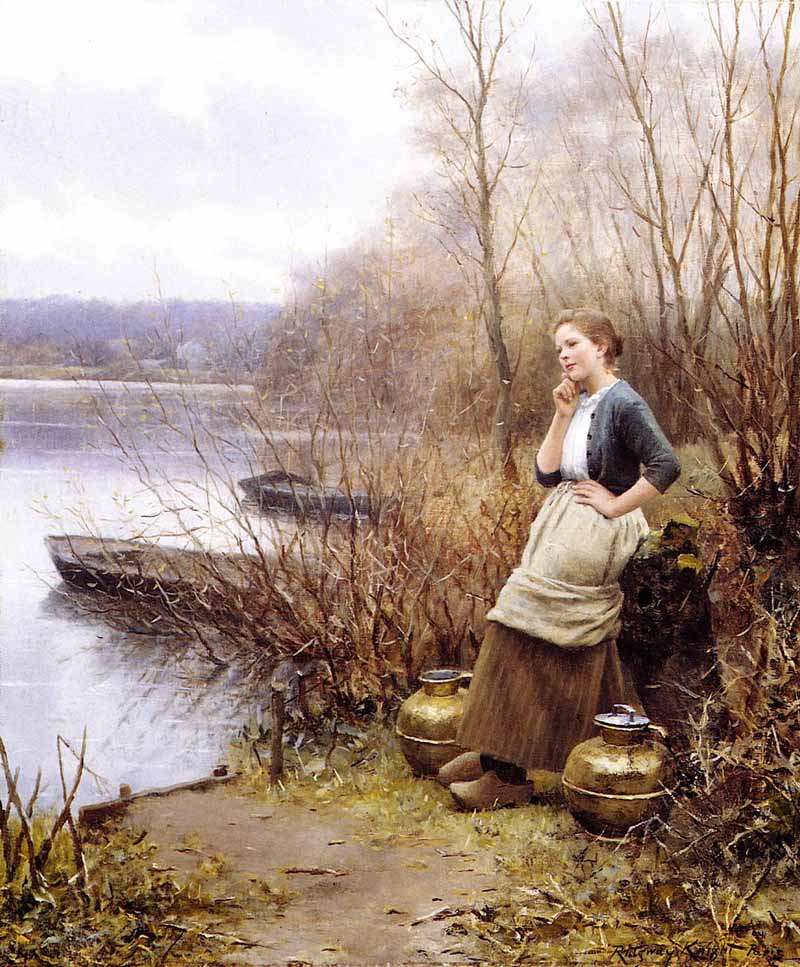 A Lovely Thought, Daniel Ridgway Knight