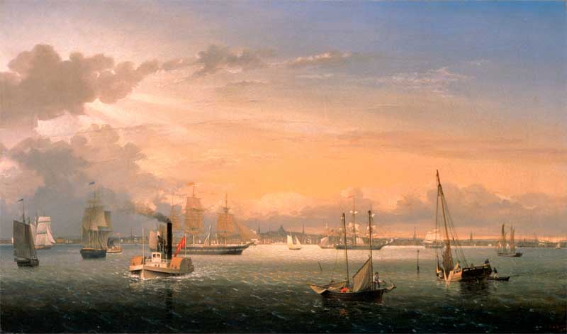 Boston Harbor. Fitz Henry Lane