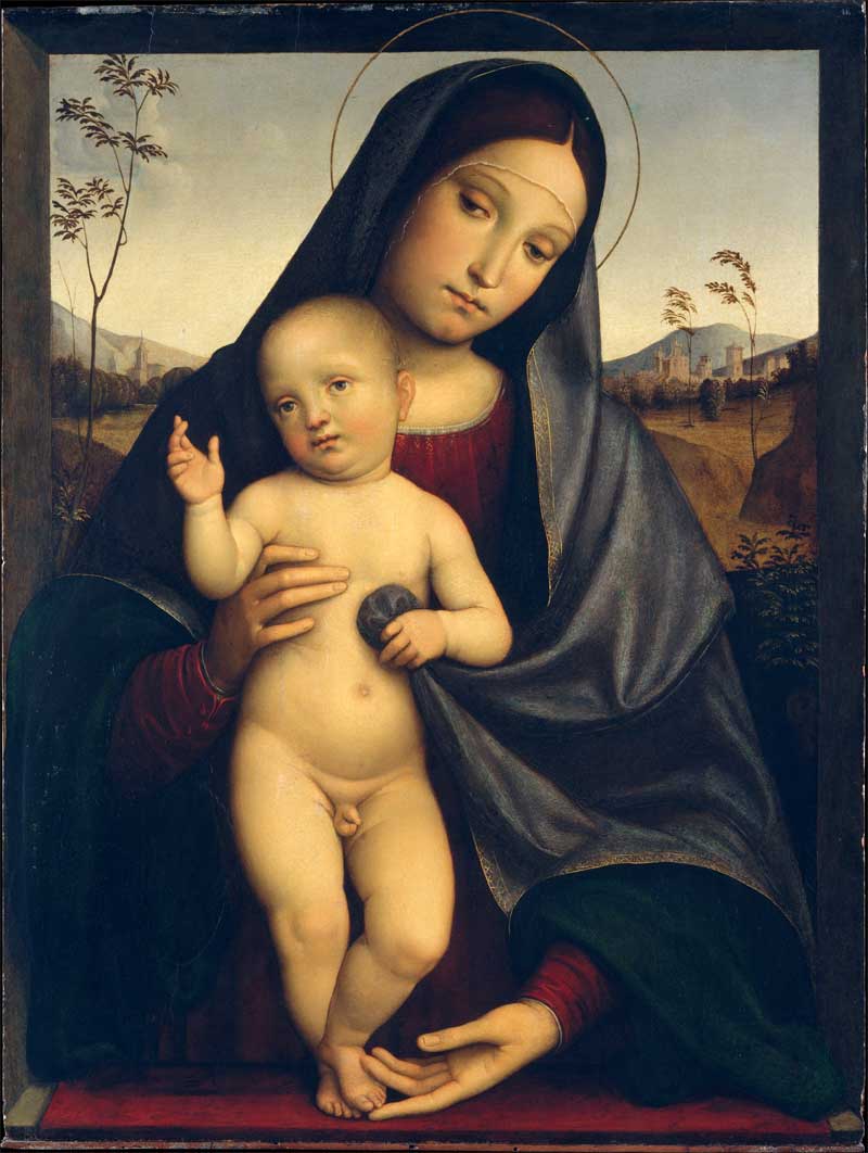 Madonna and Child. Francesco Francia