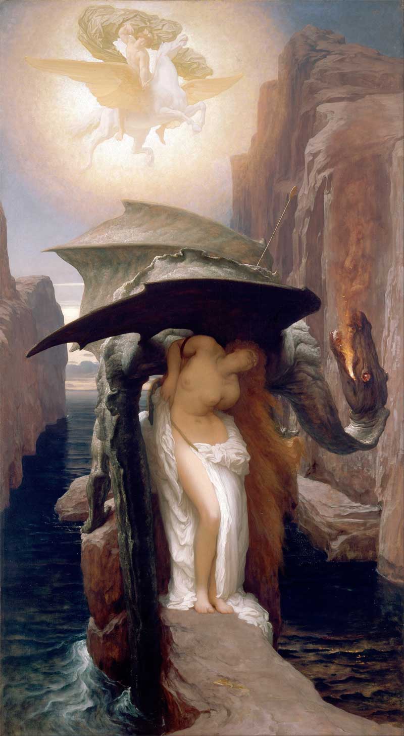 Perseus and Andromeda . Frederic, Lord Leighton