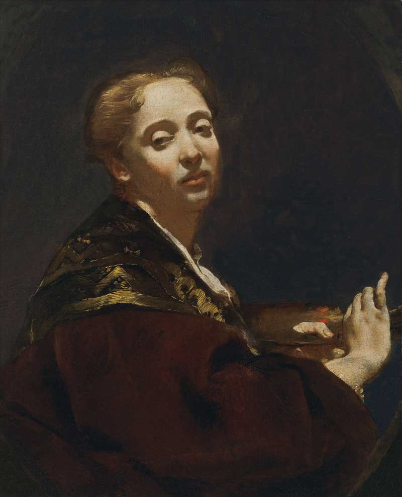 Portrait of Giulia Lama. Giovanni Battista Piazzetta