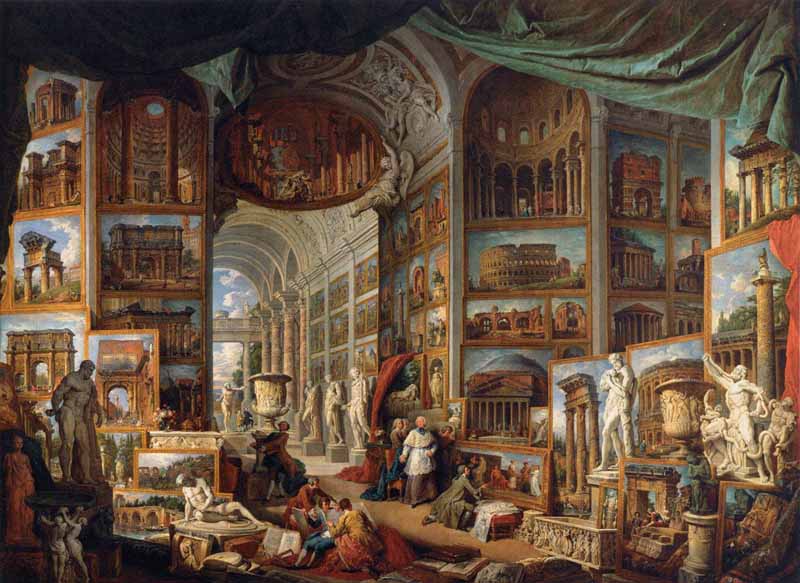 Gallery of Views of Ancient Rome, Giovanni Paolo Pannini