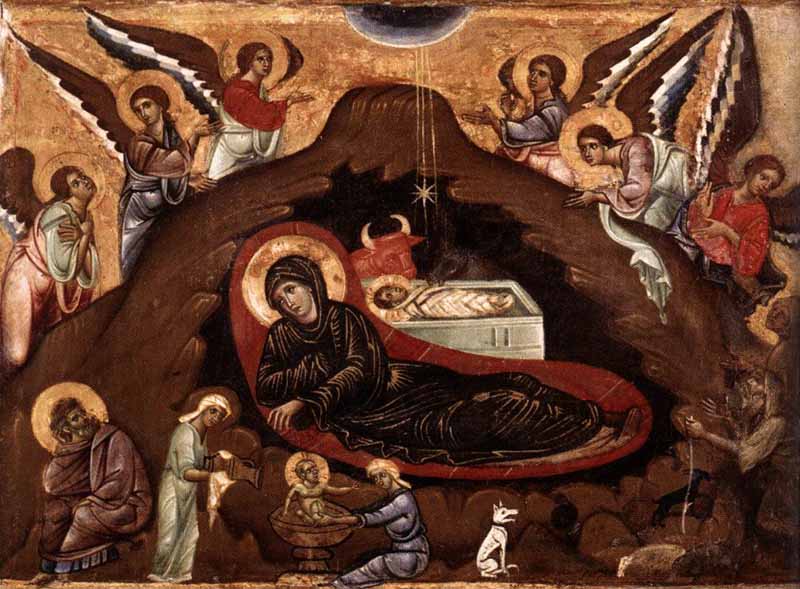 Nativity. Guido da Siena