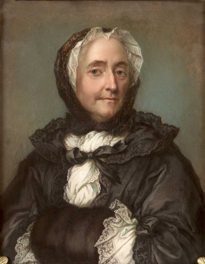 Portrait of Kristina Sofia Sack (1723-1781), wife of Claes Gustaf Rålamb (1705-1765)    . Gustaf Lundberg