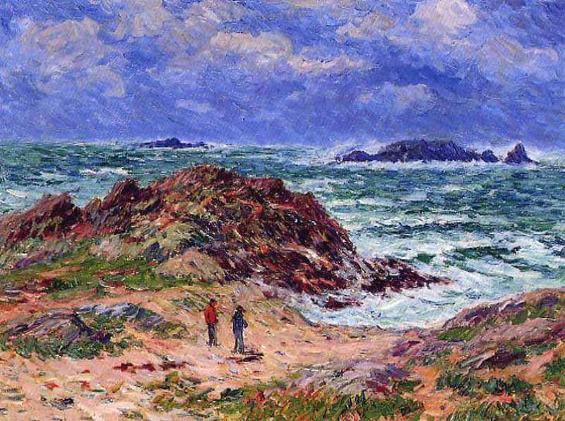 By the Sea in Southern Brittany, Henry Moret
