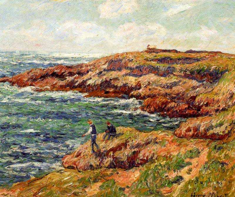 Fishermen on the Breton Coast, Henry Moret