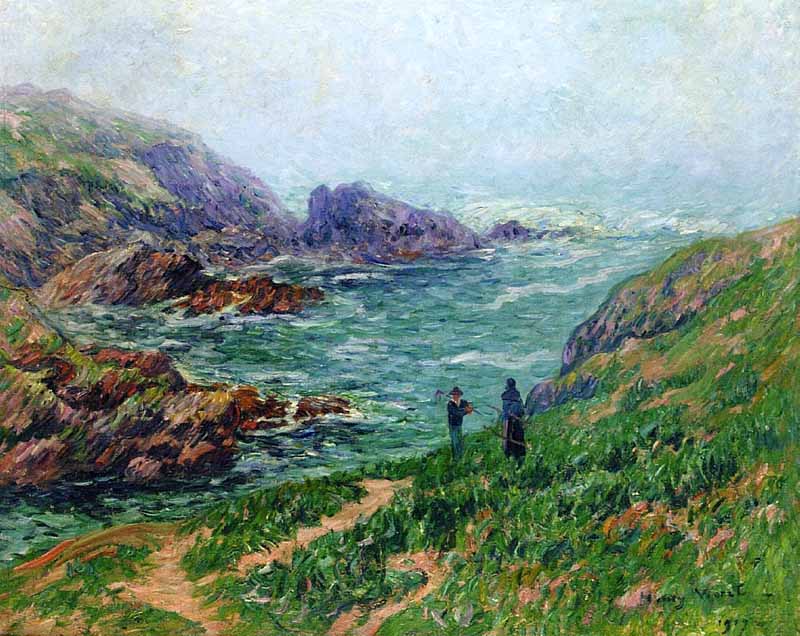 Foggy Weather, Brittany, Henry Moret