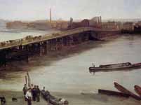 Brown and Silver Old Battersea Bridge, James Abbott McNeill Whistler