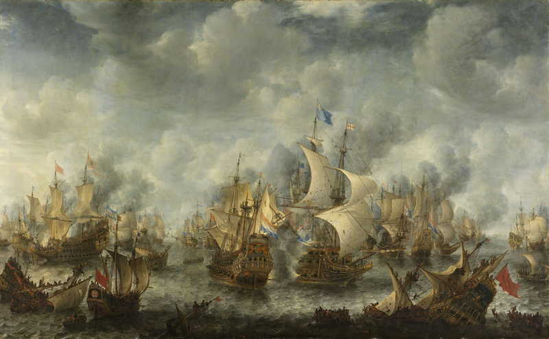 The battle of Terheide, 10 August 1653 . Jan Abrahamsz Beerstraaten