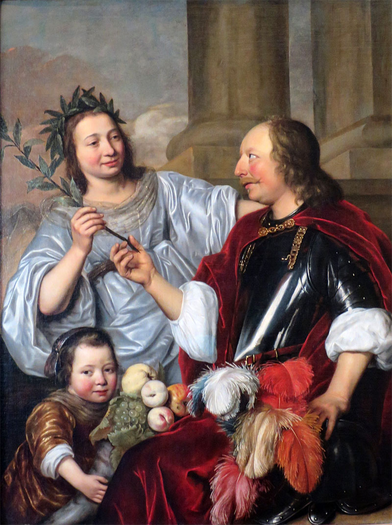 Allegorical Family Portrait. Jan de Bray