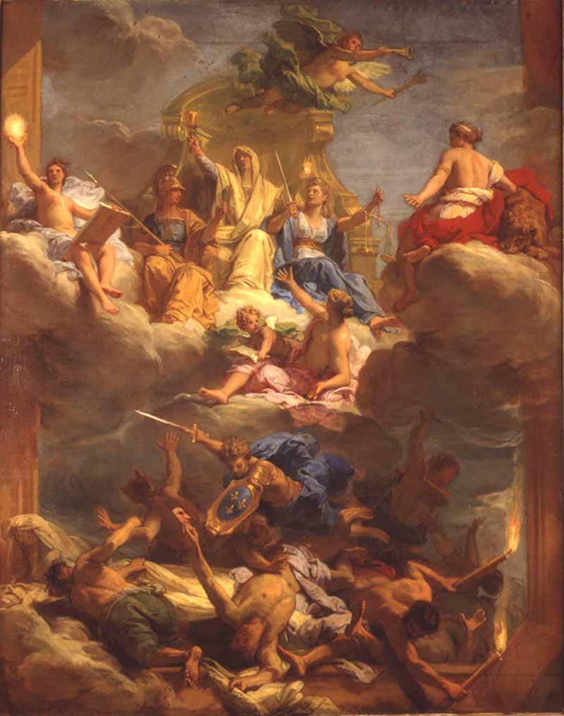 The Triumph of Justice. After Jean-Baptiste Jouvenet