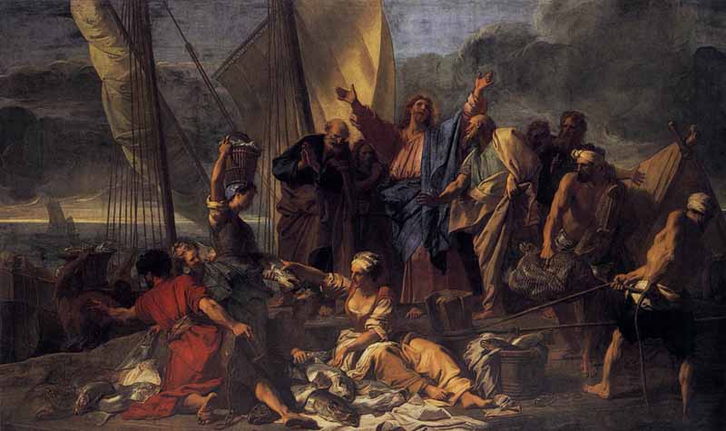 The Miraculous Draught. Jean-Baptiste Jouvenet