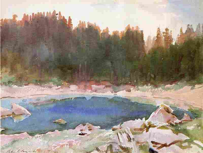 Lake in the Tyrol, John Singer Sargent
