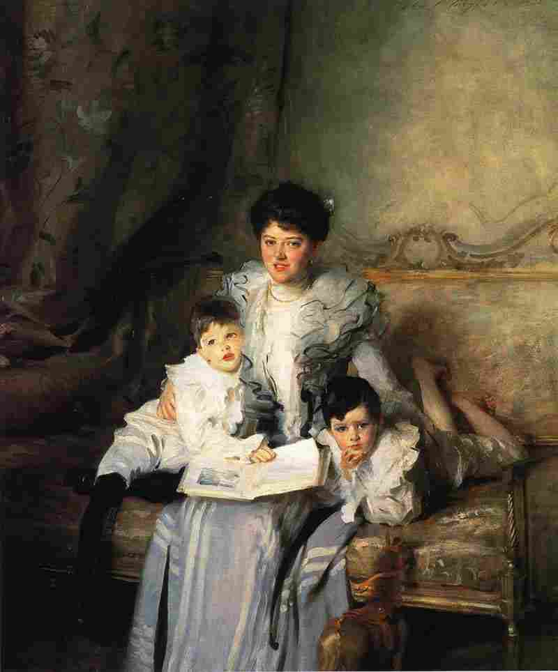 Mrs. Arthur Knowles and her Two Sons, John Singer Sargent