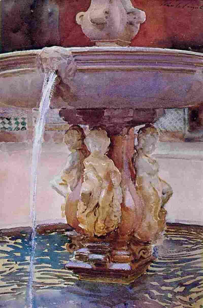 The Spanish Fountain, John Singer Sargent