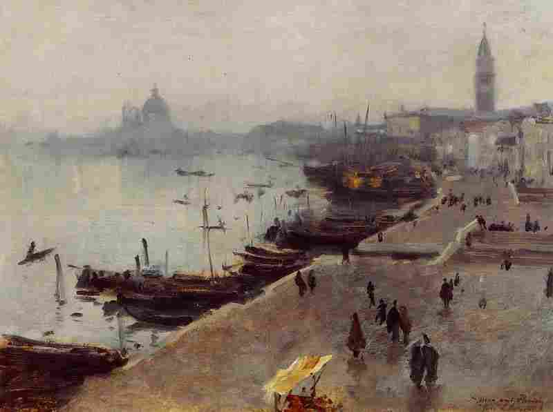 Venice in Gray Weather, John Singer Sargent