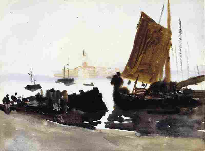 Venice, Sailing Boat, John Singer Sargent