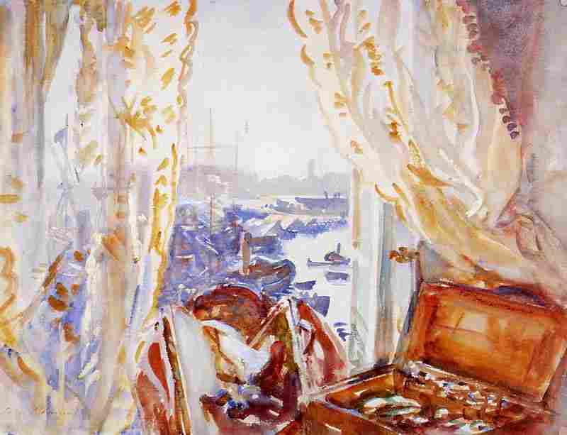View from a Window, Genoa, John Singer Sargent