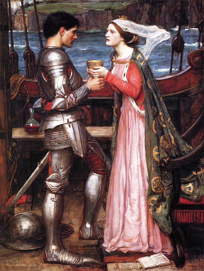 Tristan and Isolde, John William Waterhouse