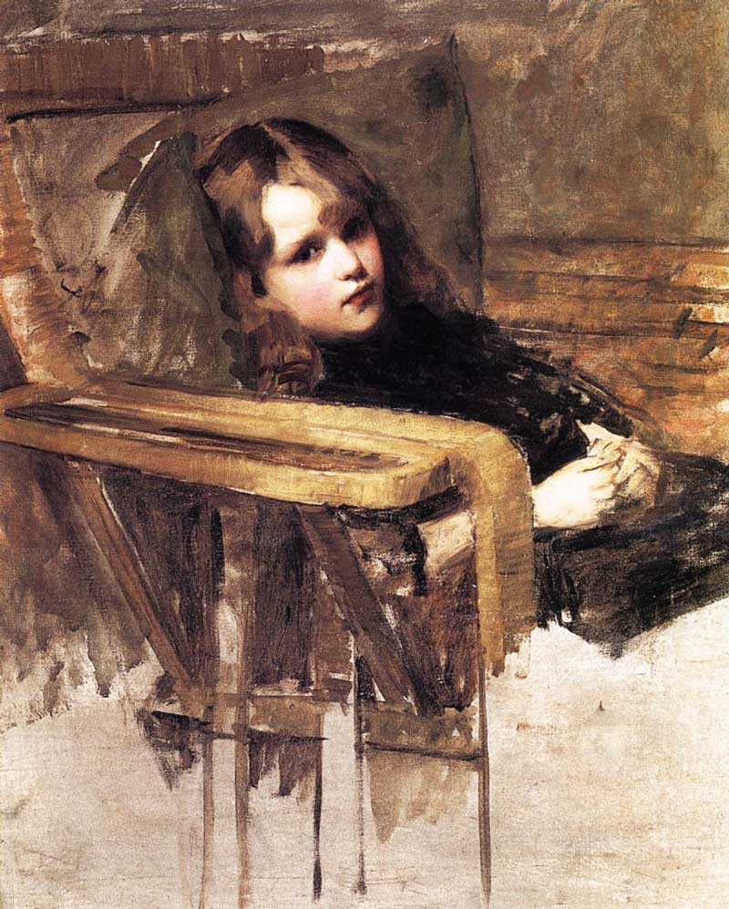 The Easy Chair , John William Waterhouse