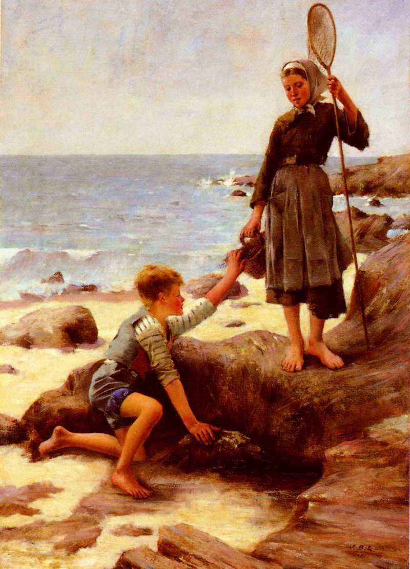 Fisherman Children. Jules Bastien-Lepage