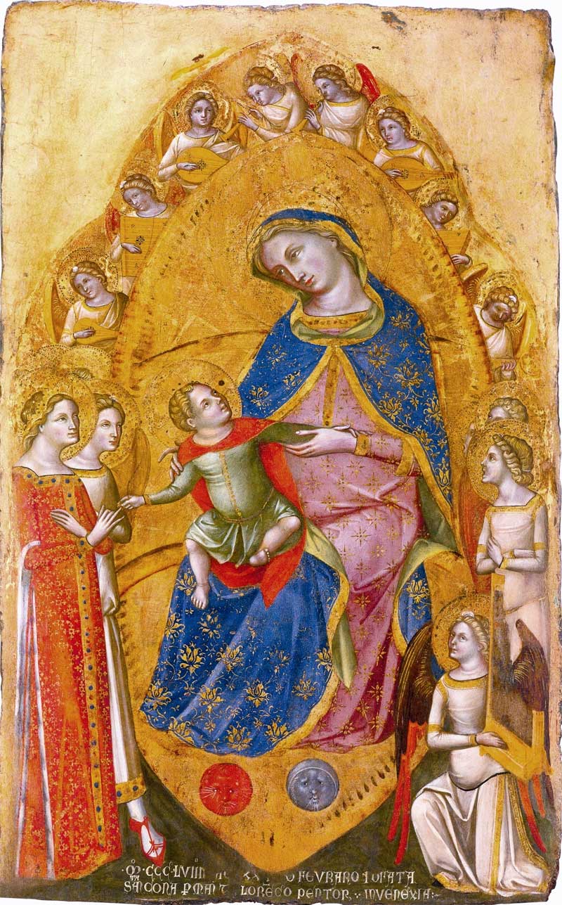 Marriage of St Catherine. Lorenzo Veneziano