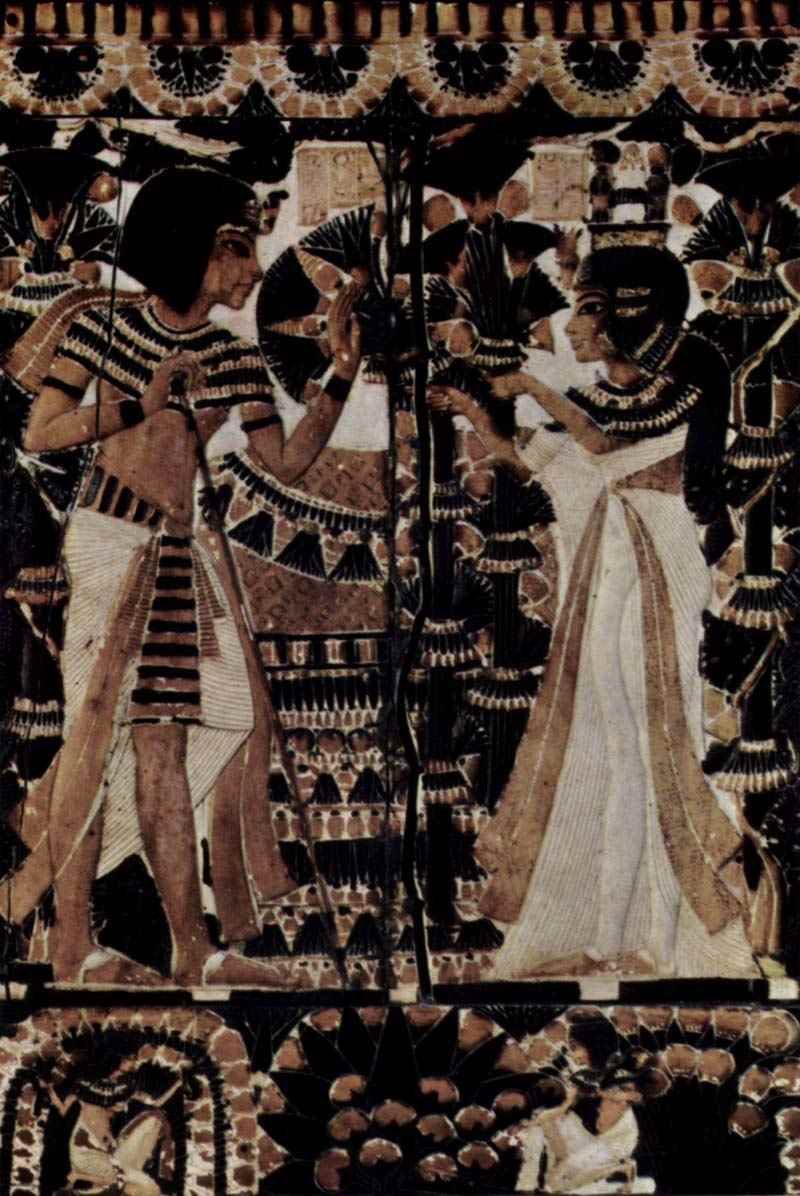 Egyptian painter around 1350 BC