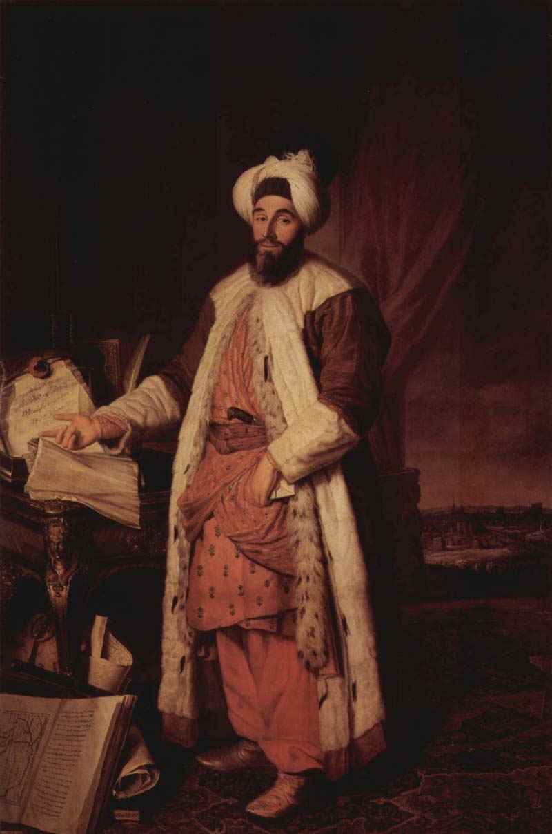 Portrait of Said Pasha, Jacques-André-Joseph-Camelot Aved