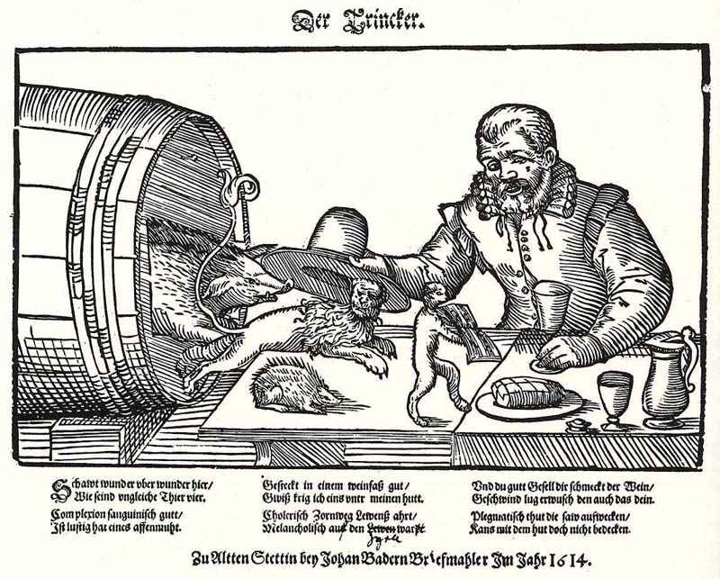 The drinker. Johann Bader