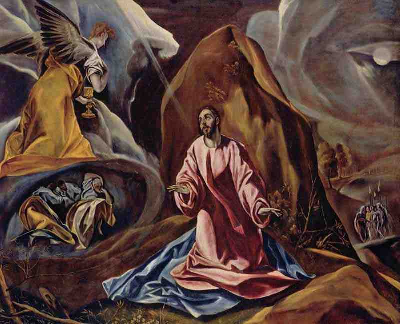 Christ on the Mount of Olives, El Greco
