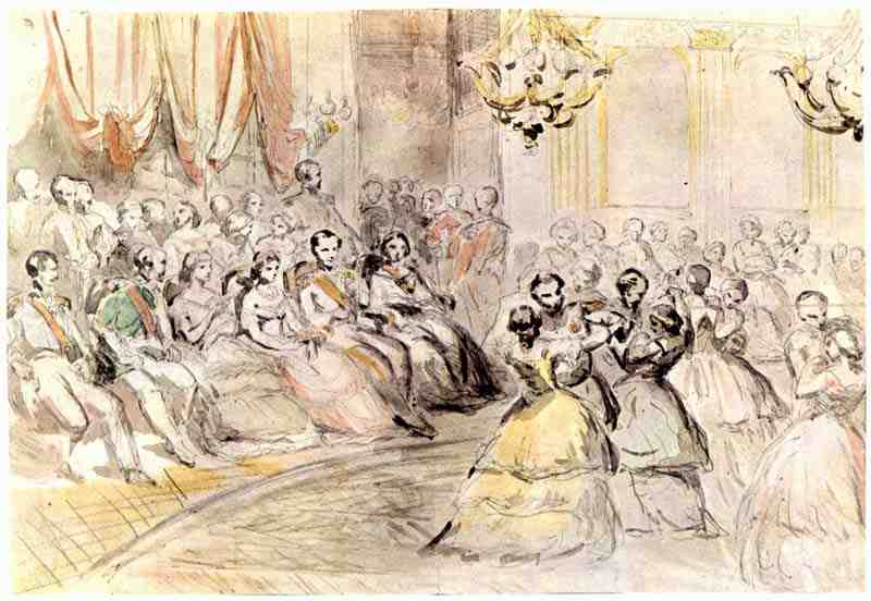 State Ball at the Emperor Napoleon III.. Constantin-Ernest-Adolphe-Hyacinthe Guys