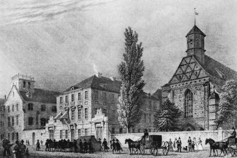 Berlin, Franciscan Church and Streit'sche Foundation. Thomas Barber