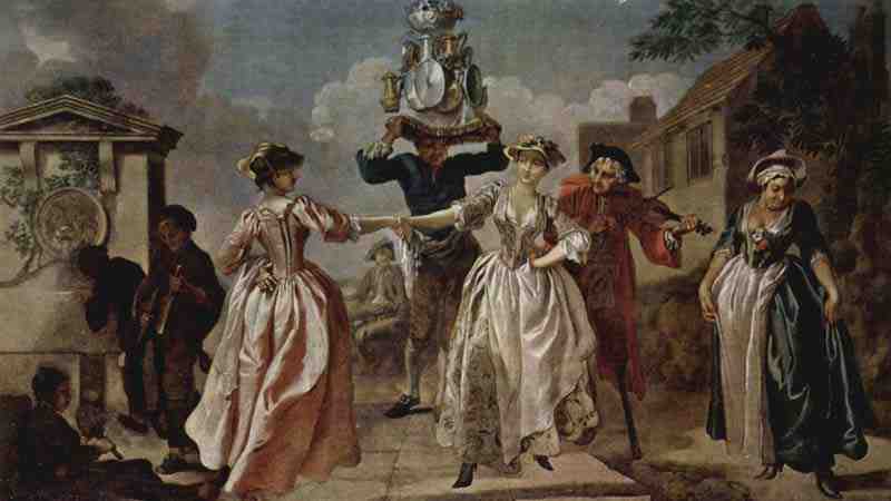 Dance of the milkmaid or the manifest. Francis Hayman